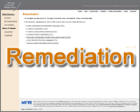"Standardization efforts in this area of cyber security include the following..."